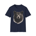 Bear Head Charcoal T‑Shirt
