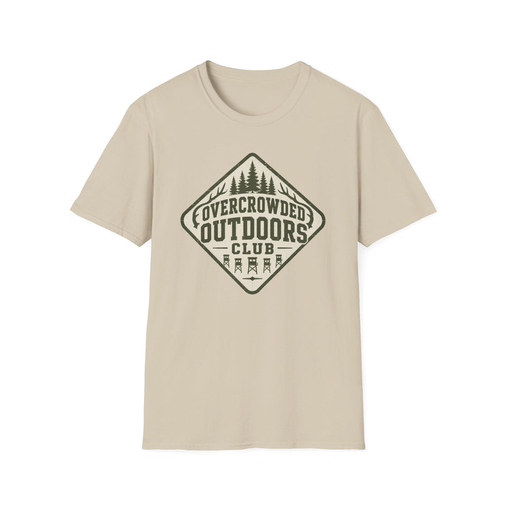 Overcrowded Outdoors Club T‑Shirt