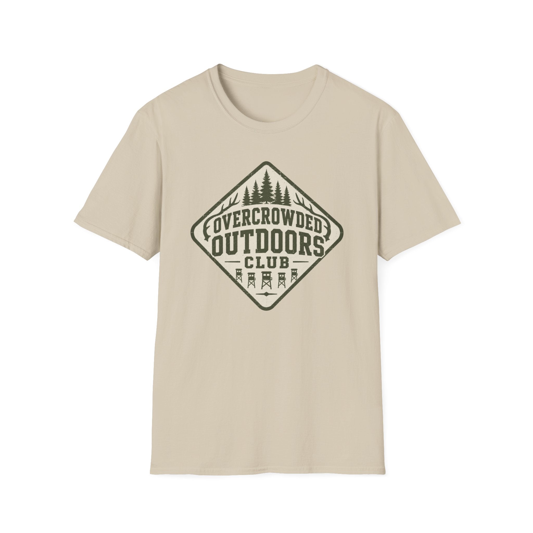Overcrowded Outdoors Club T‑Shirt