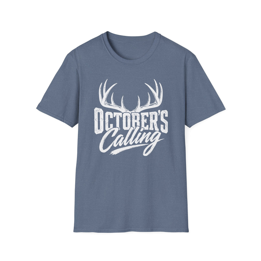 October's Calling Antlers T‑Shirt