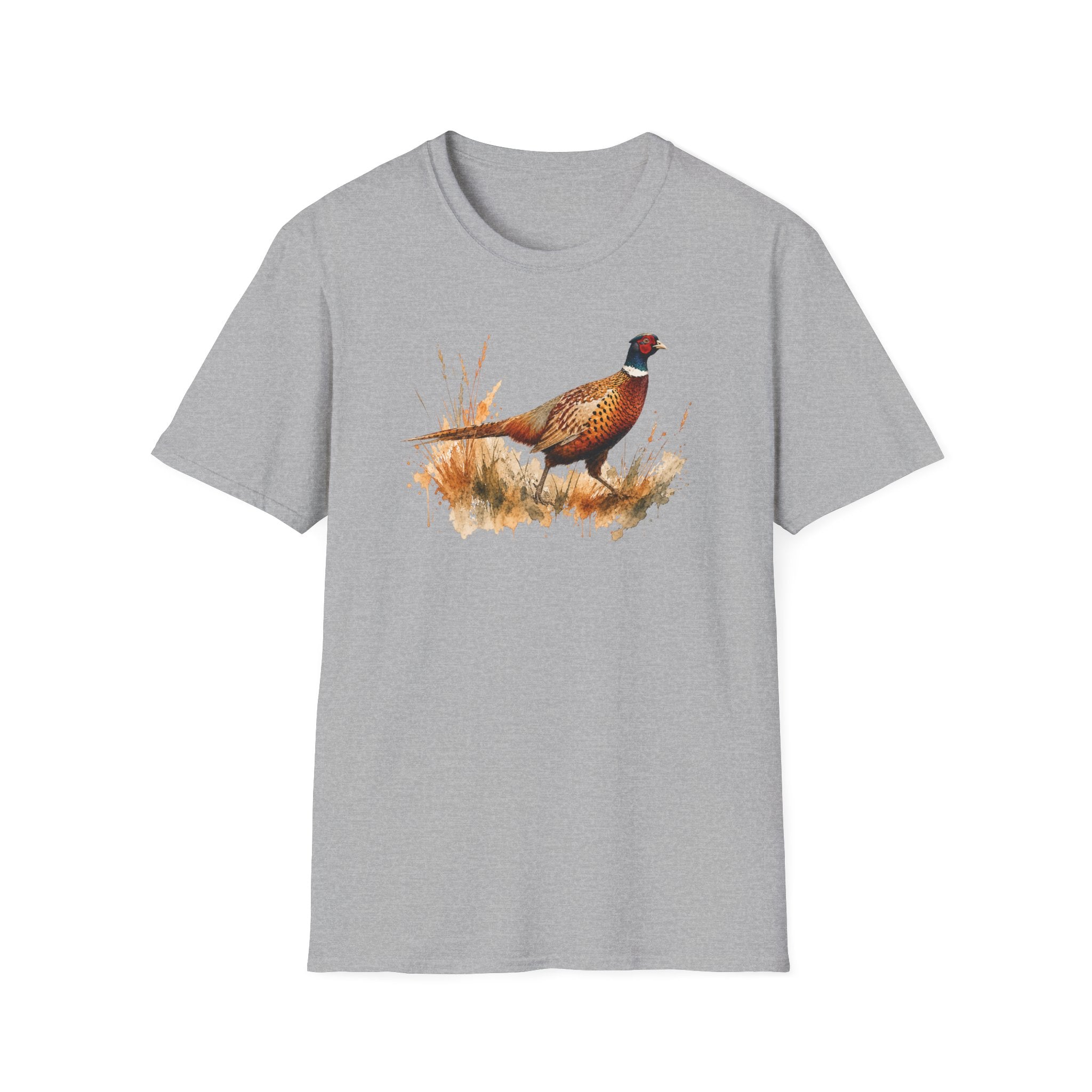 Pheasant Watercolor T‑Shirt