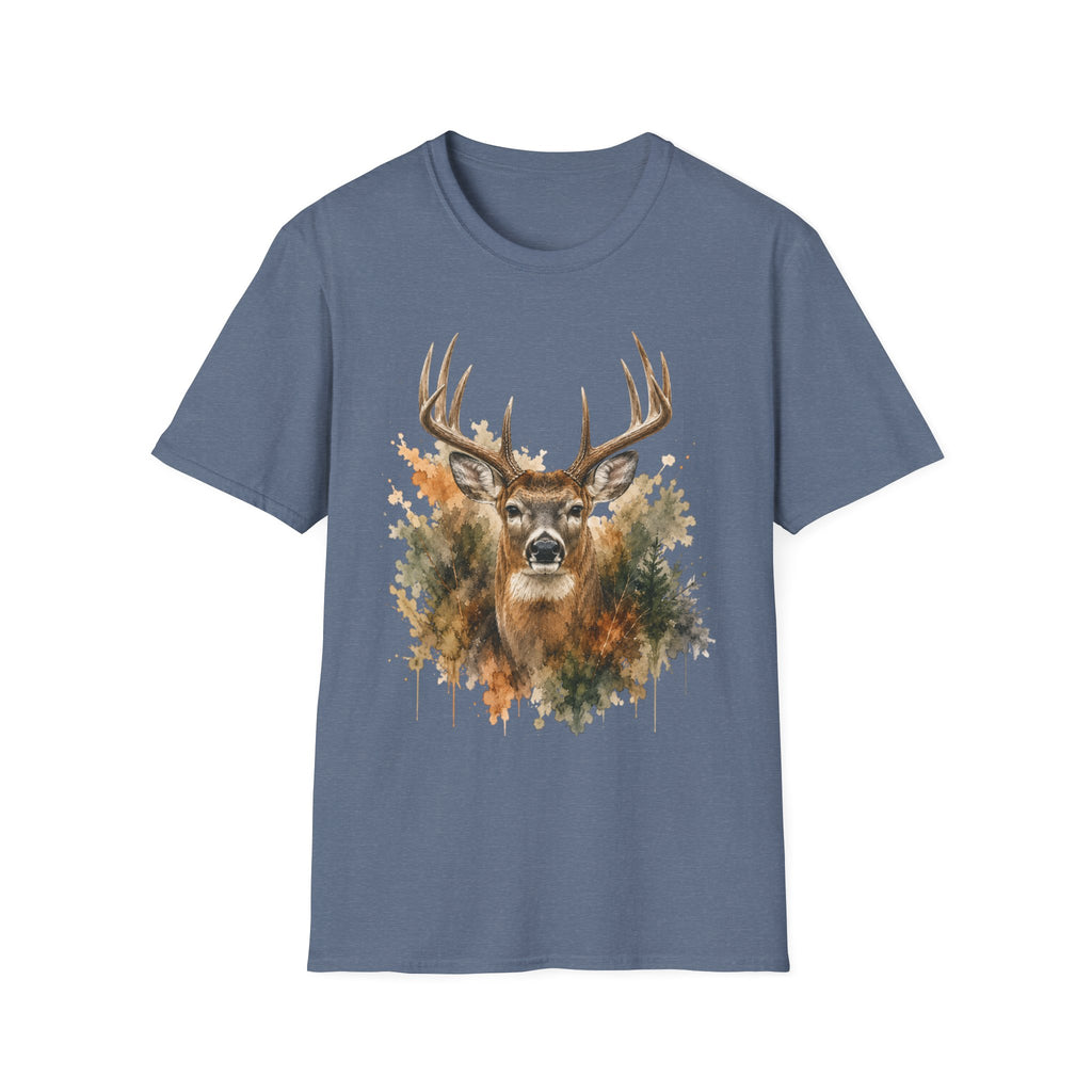Buck Head Watercolor T‑Shirt