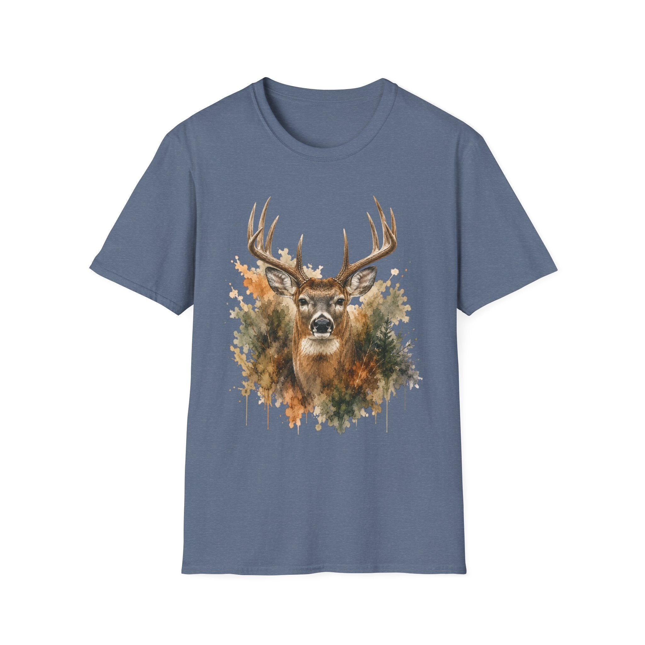 Buck Head Watercolor T‑Shirt