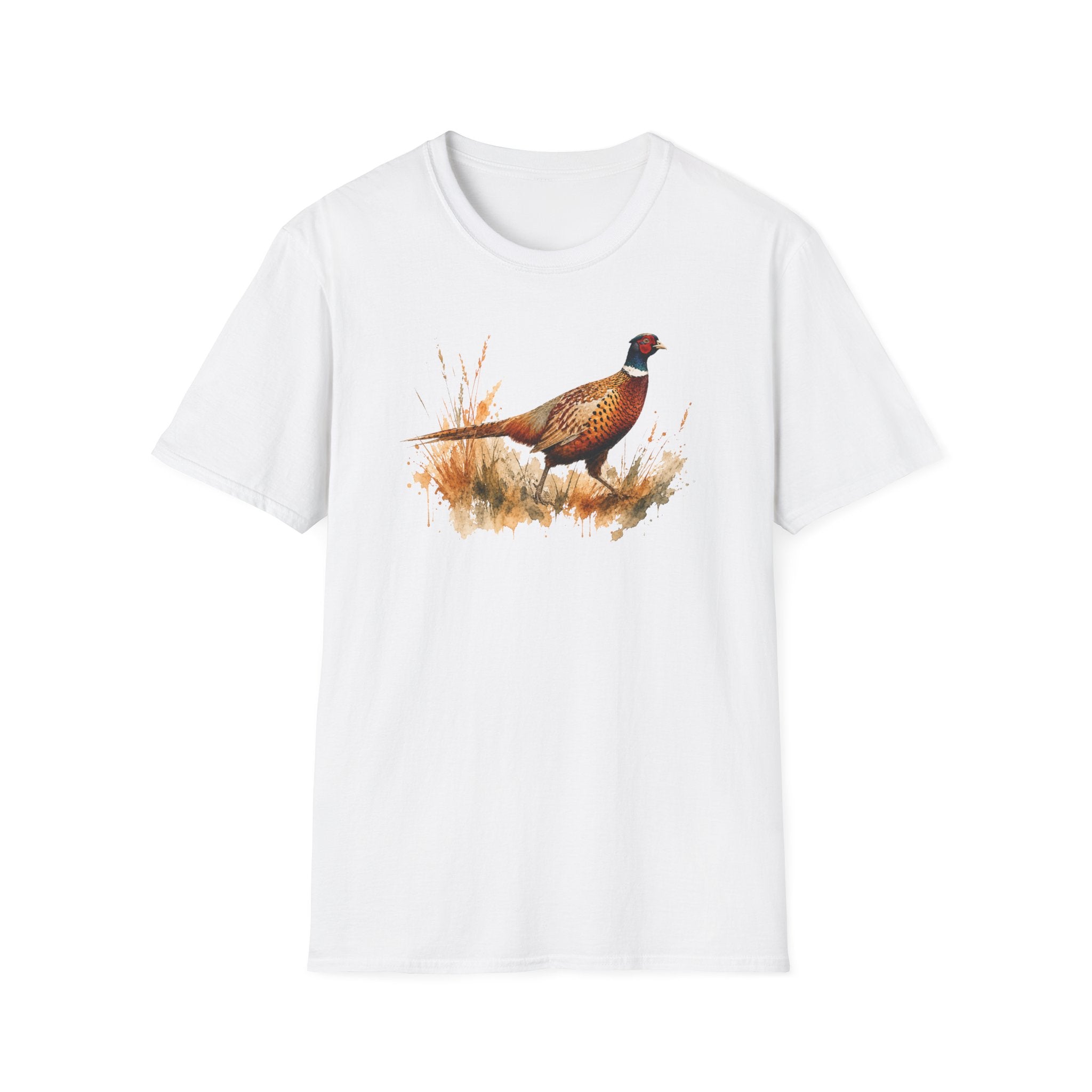 Pheasant Watercolor T‑Shirt