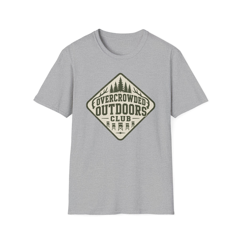 Overcrowded Outdoors Club T‑Shirt