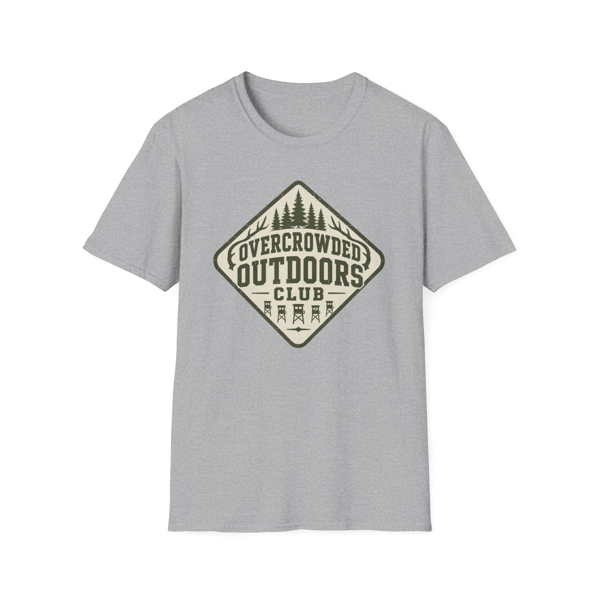 Overcrowded Outdoors Club T‑Shirt