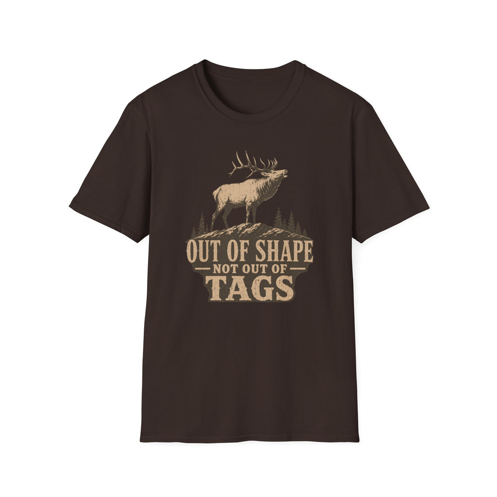 Out Of Shape Not Tags T-Shirt