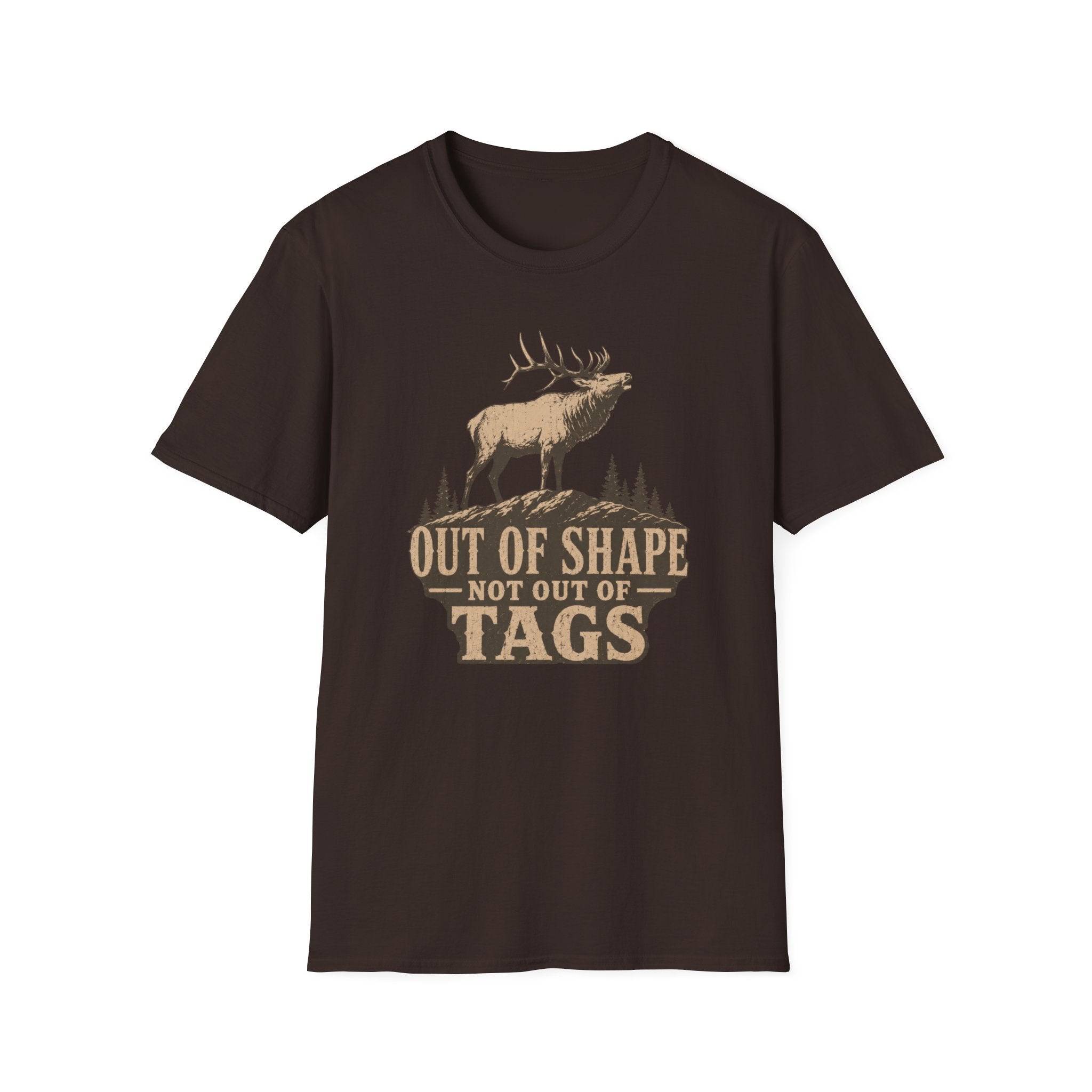 Out Of Shape Not Tags T-Shirt