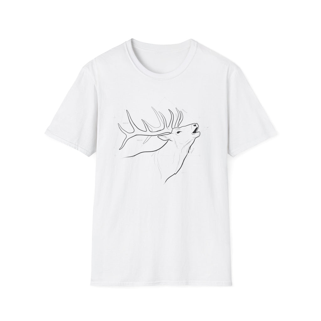 Elk Bugling Schematic T-Shirt
