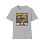Public Land Character Development T‑Shirt