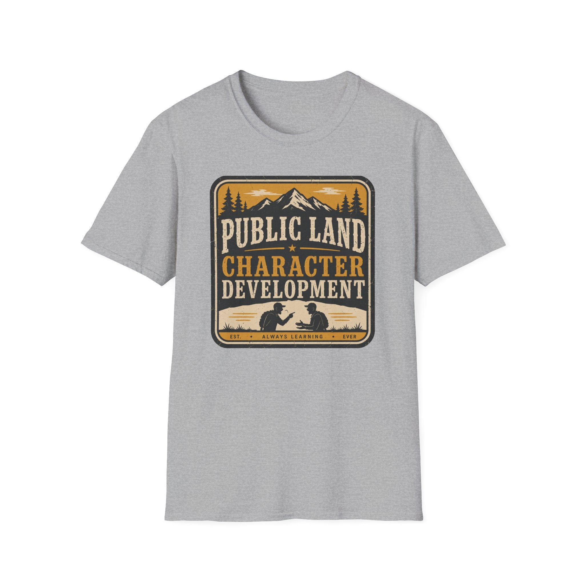 Public Land Character Development T‑Shirt
