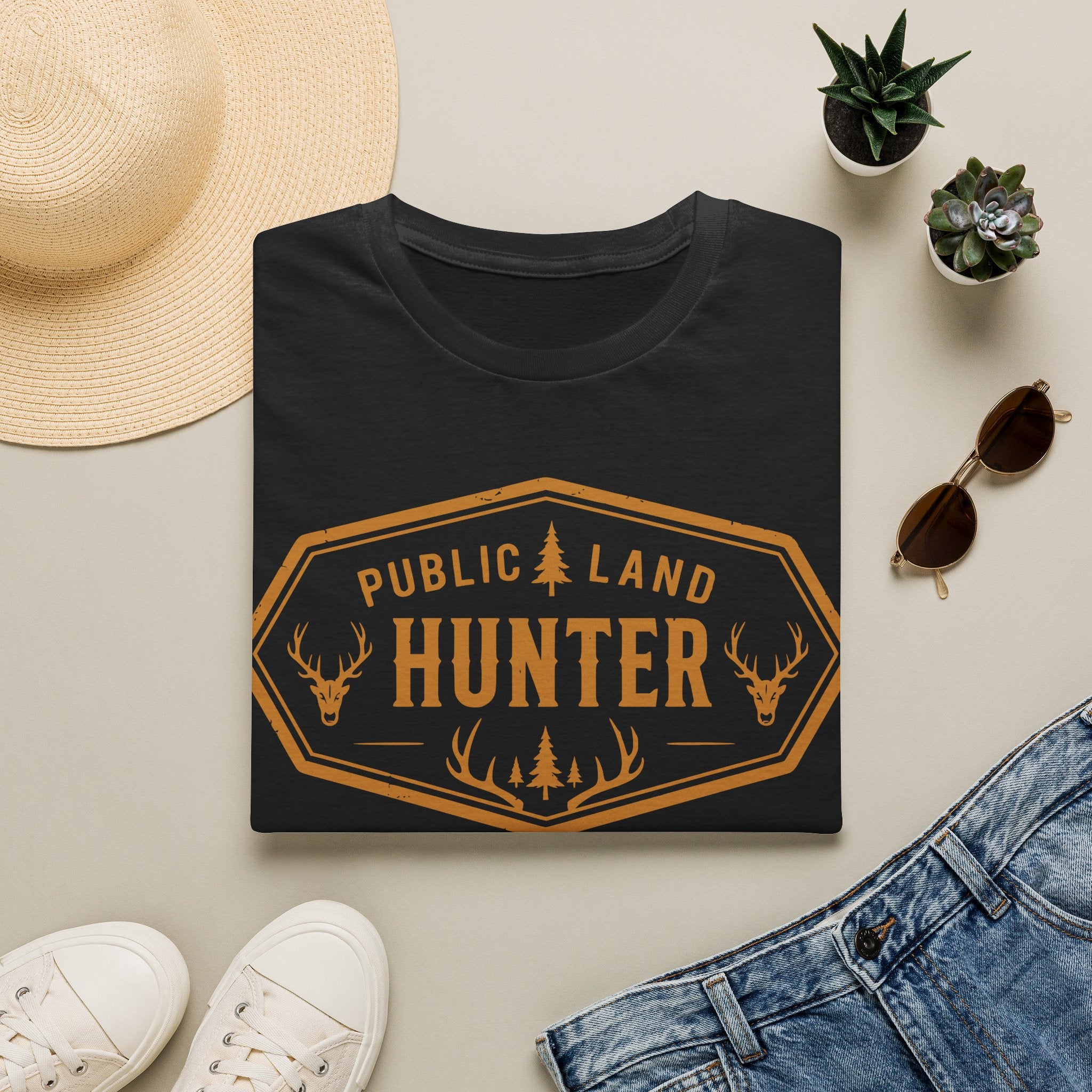 Public Land Hunter Logo T‑Shirt