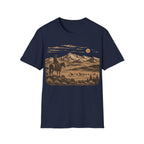 Cowboy Mountain Scene T‑Shirt