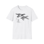 Ducks Flying Charcoal T‑Shirt
