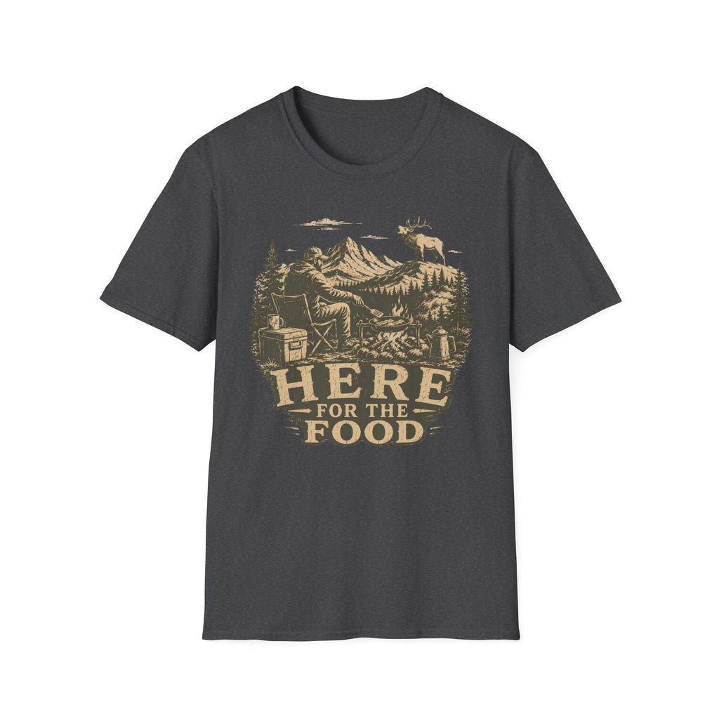 Here for the Food T-Shirt