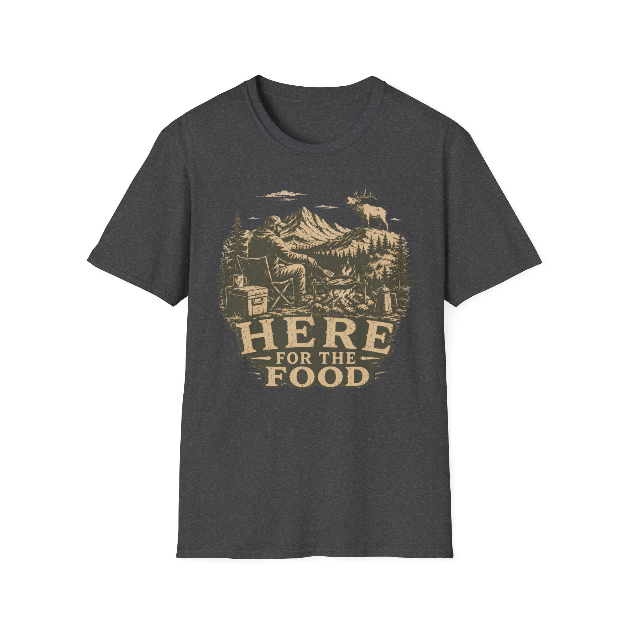 Here for the Food T-Shirt