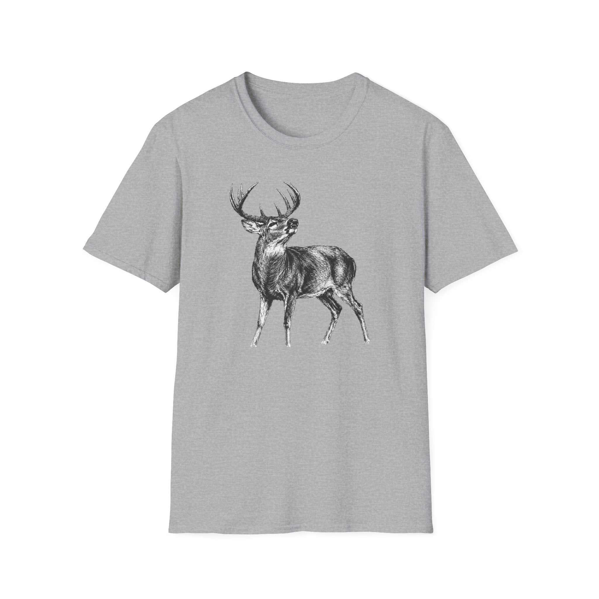 Buck Lip Curl Charcoal‑Shirt