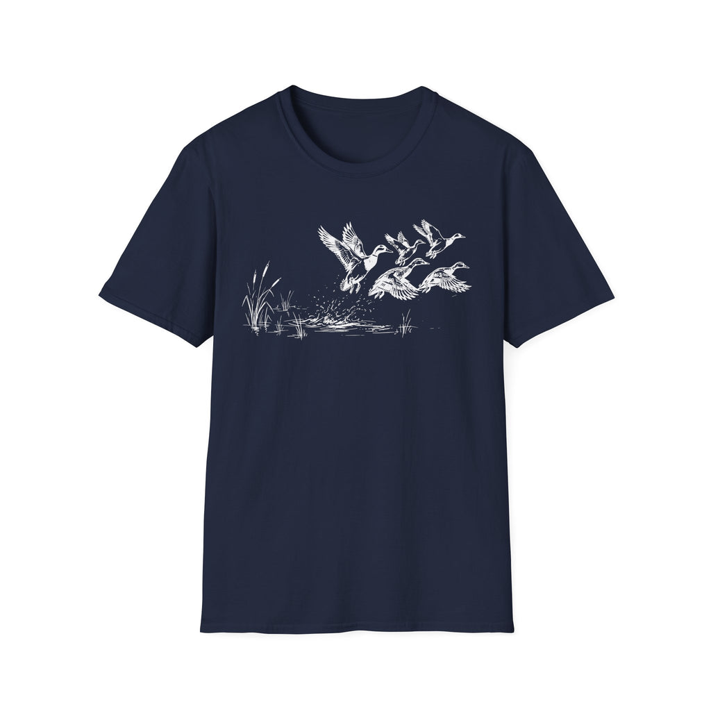 Ducks Flushing Sketch T-Shirt