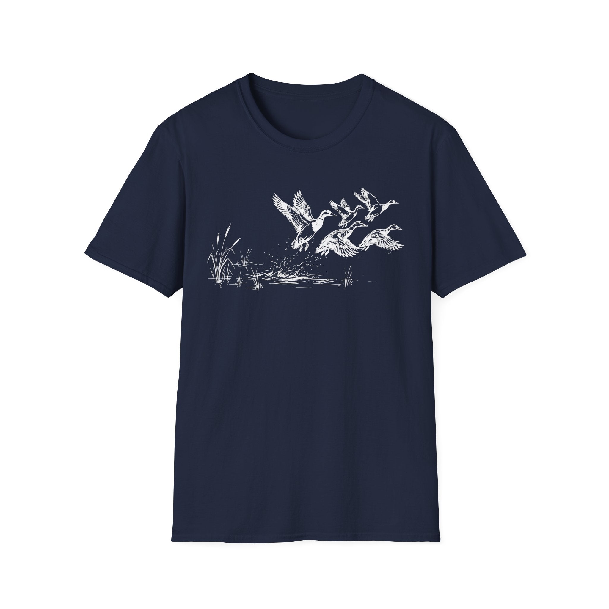 Ducks Flushing Sketch T-Shirt