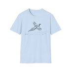 Pheasant Flying Sketch T-Shirt
