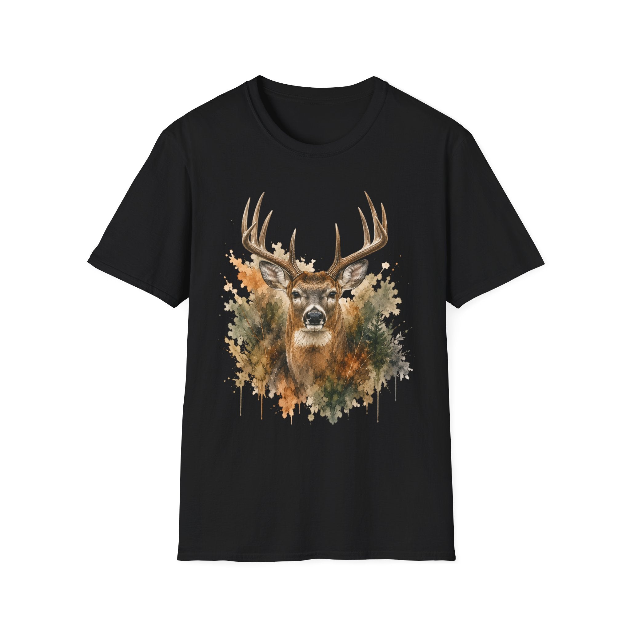 Buck Head Watercolor T‑Shirt