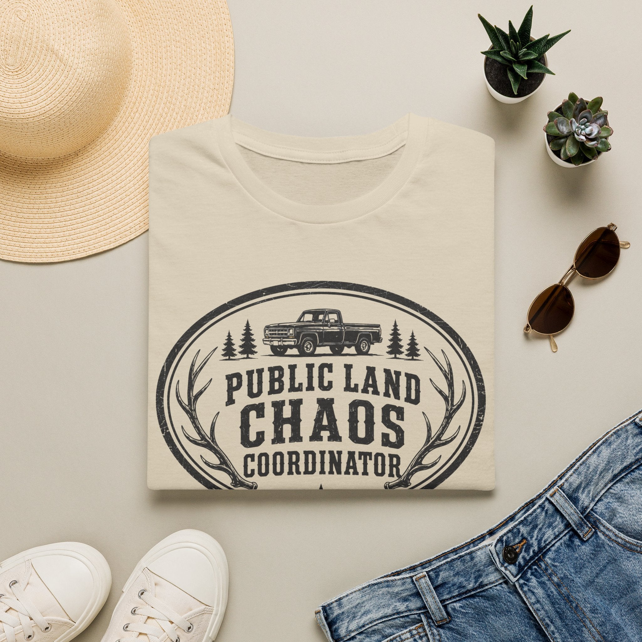 Public Land Chaos Coord T‑Shirt
