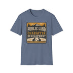 Public Land Character Development T‑Shirt