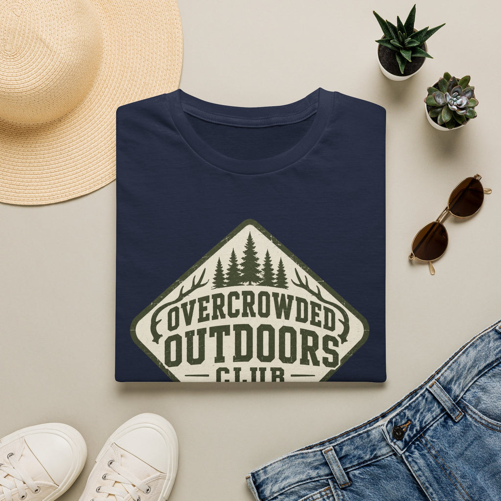 Overcrowded Outdoors Club T‑Shirt