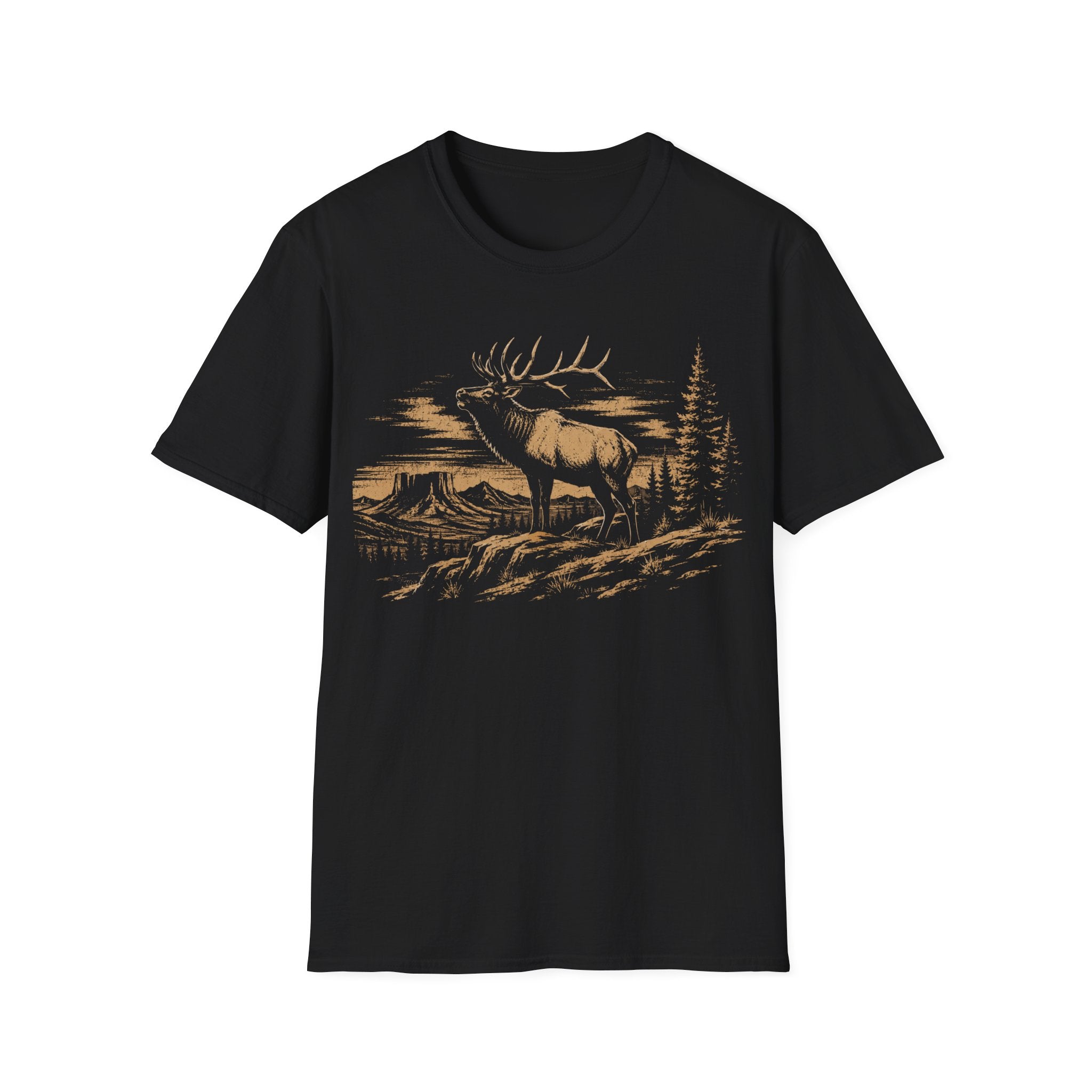 Elk Wyoming T‑Shirt