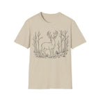 Whitetail Buck Sketch T-Shirt