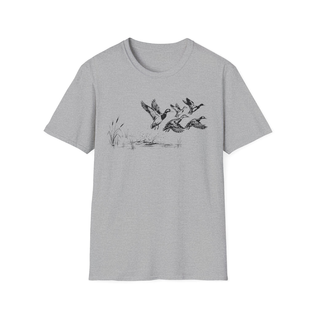 Ducks Flushing Sketch T-Shirt