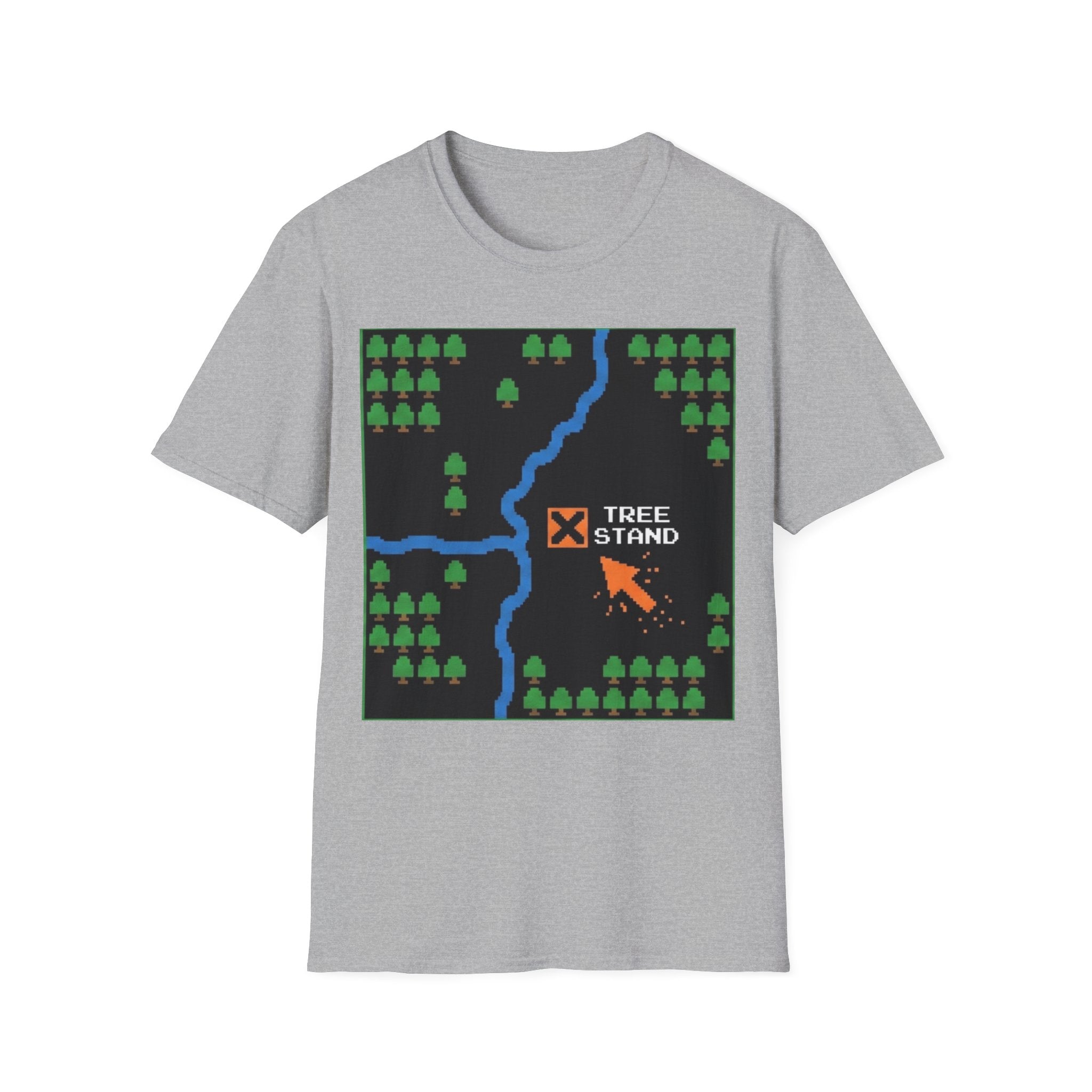 Tree Stand Map T-Shirt