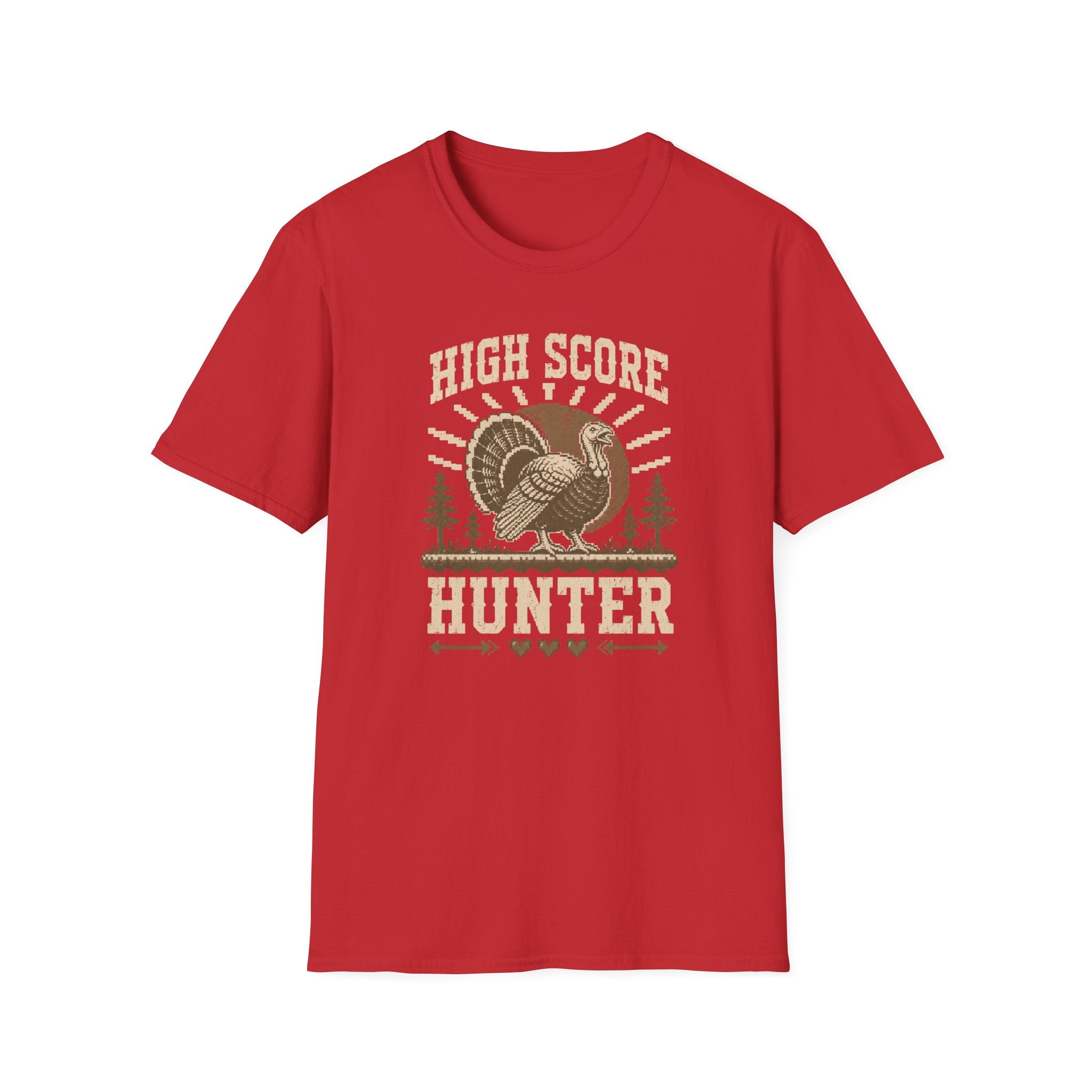 High Score Hunter Turkey T‑Shirt