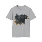 Black Bear Watercolor T‑Shirt