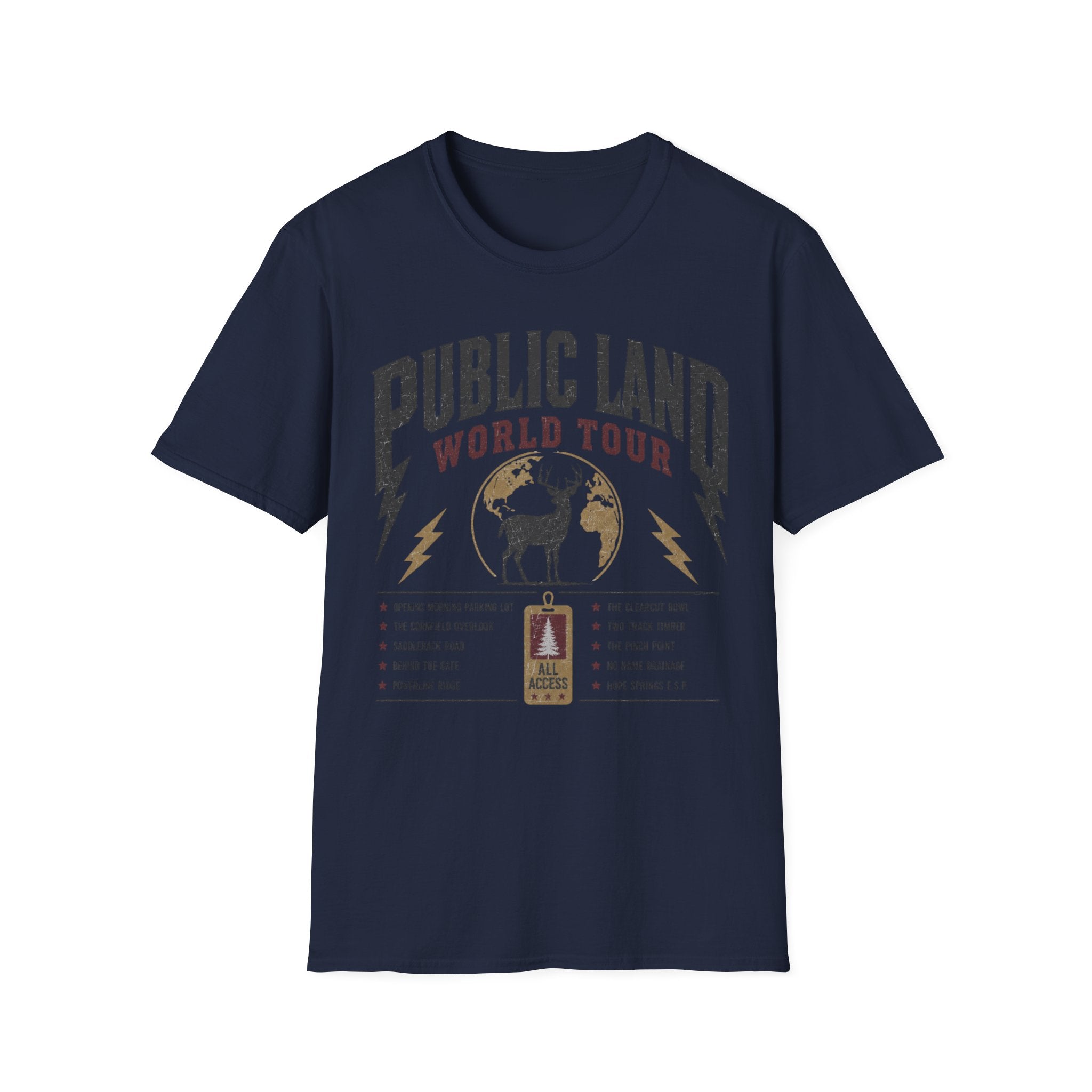 Public Land World Tour T‑Shirt