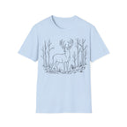 Whitetail Buck Sketch T-Shirt