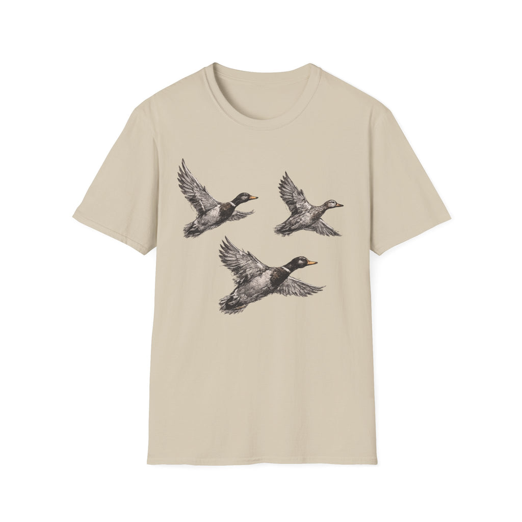 3 Ducks Charcoal T‑Shirt