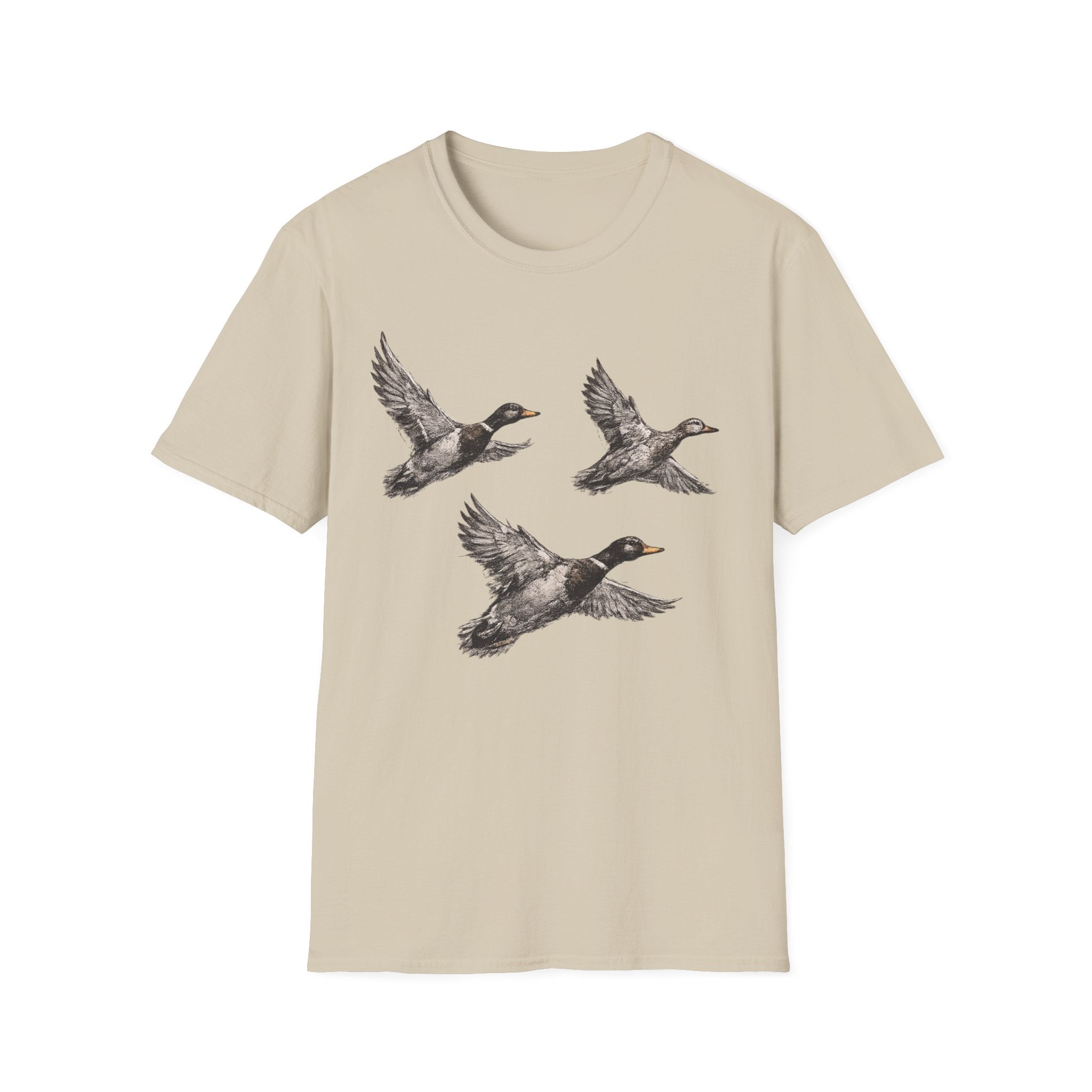 3 Ducks Charcoal T‑Shirt