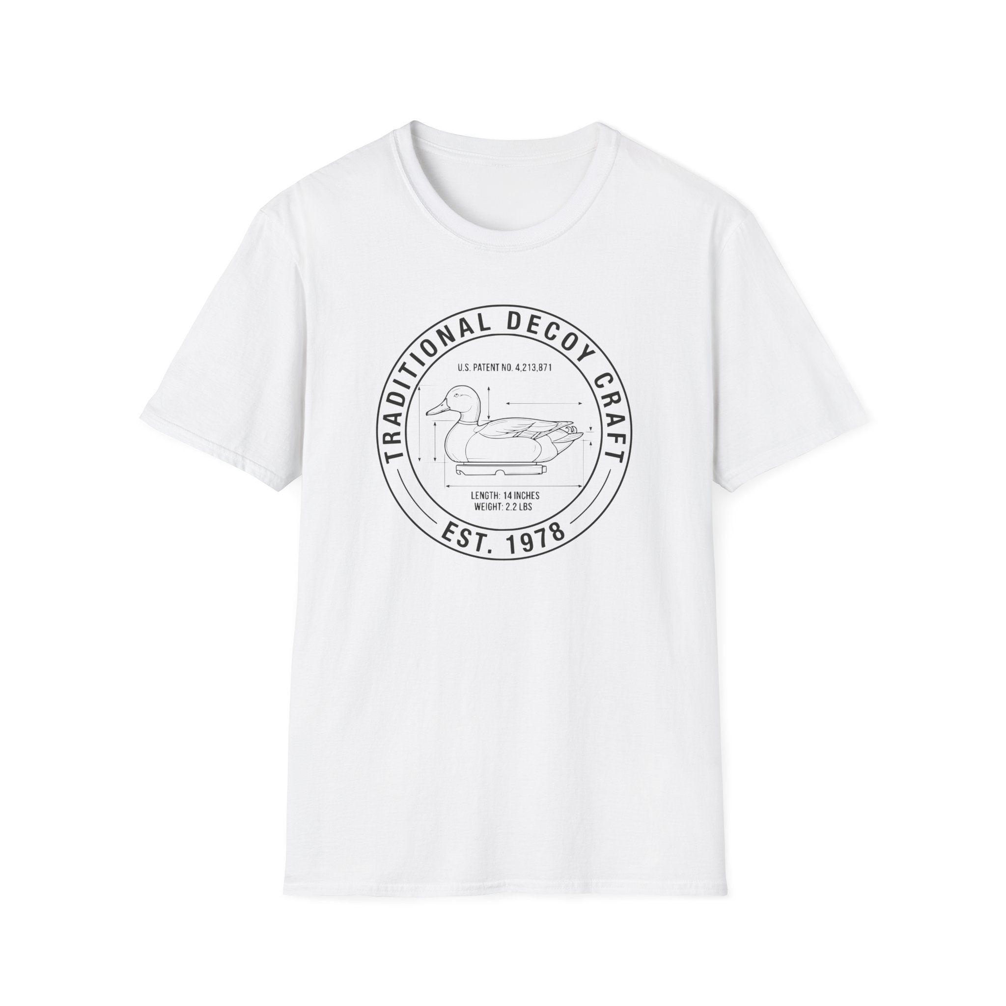 Duck Decoy Schematic T‑Shirt