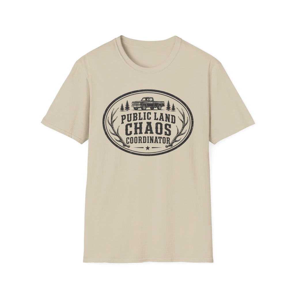 Public Land Chaos Coord T‑Shirt