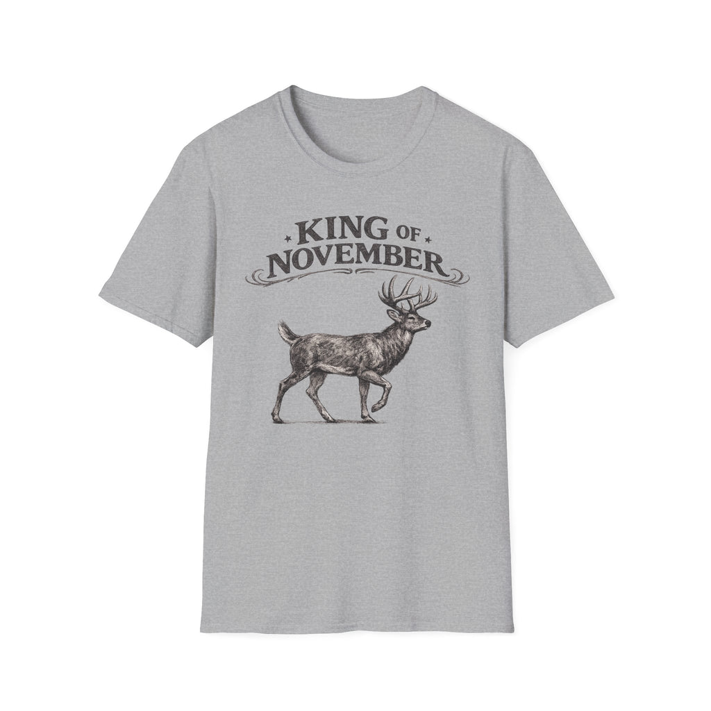 King Of November T‑Shirt