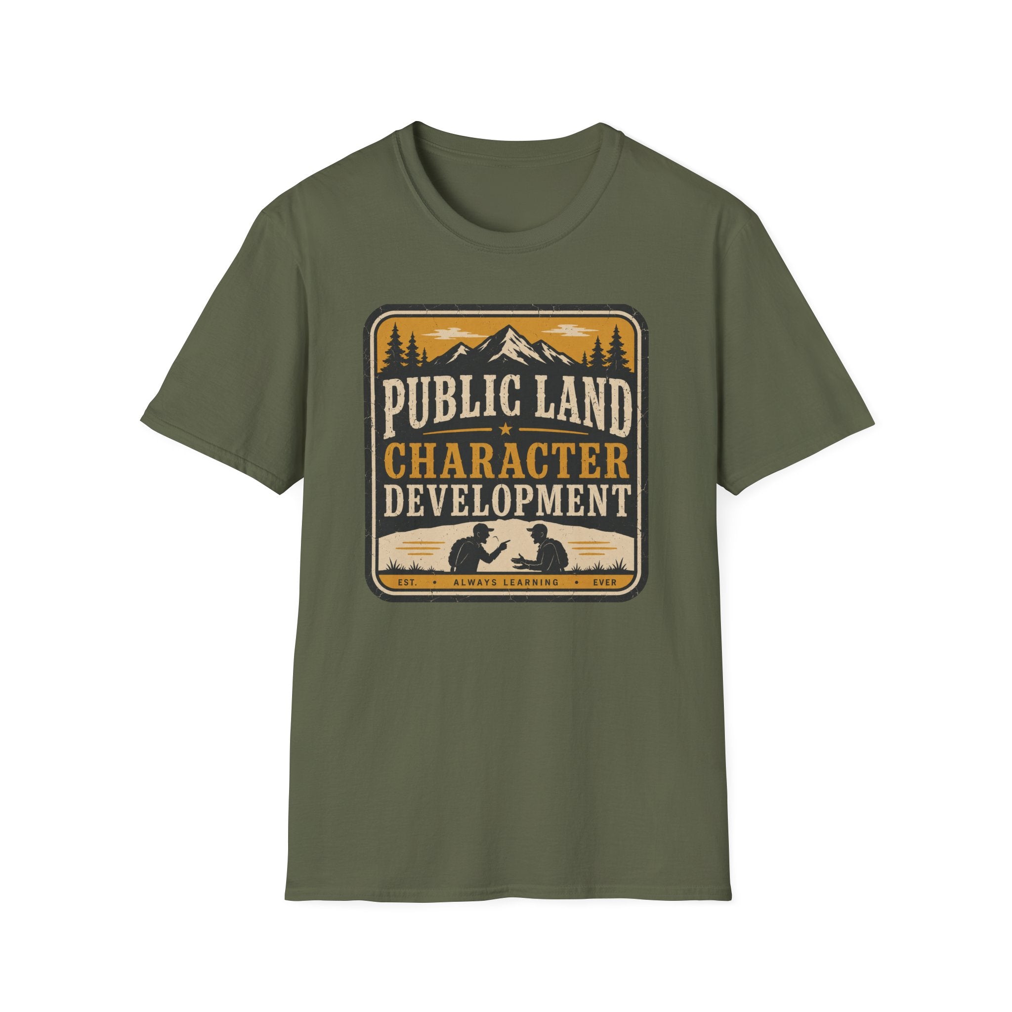 Public Land Character Development T‑Shirt