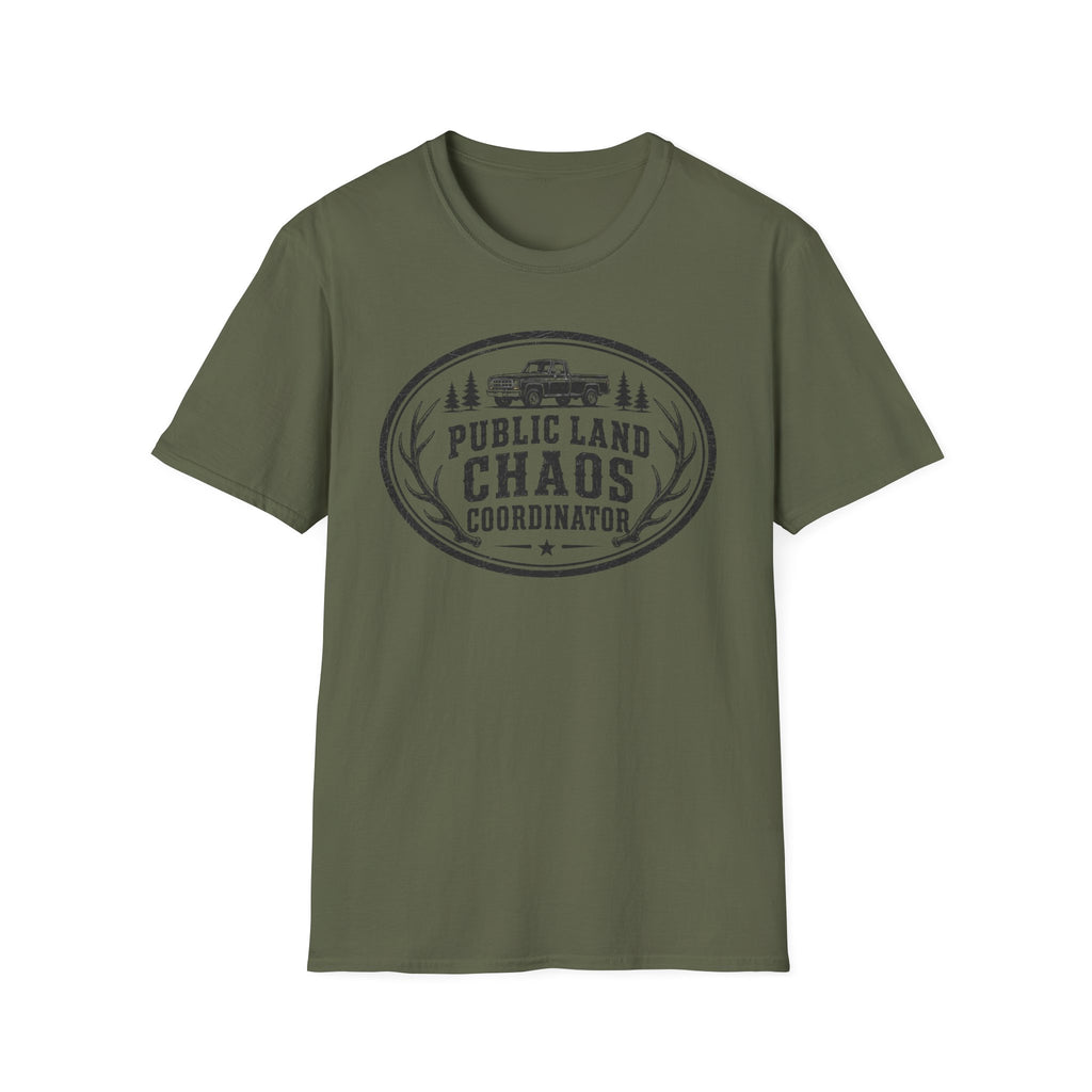 Public Land Chaos Coord T‑Shirt