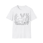 Whitetail Buck Sketch T-Shirt