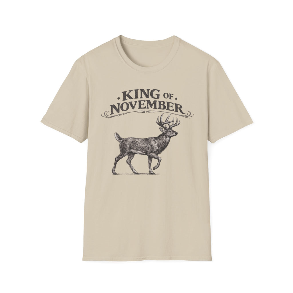 King Of November T‑Shirt