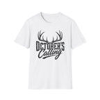 October's Calling Antlers T‑Shirt
