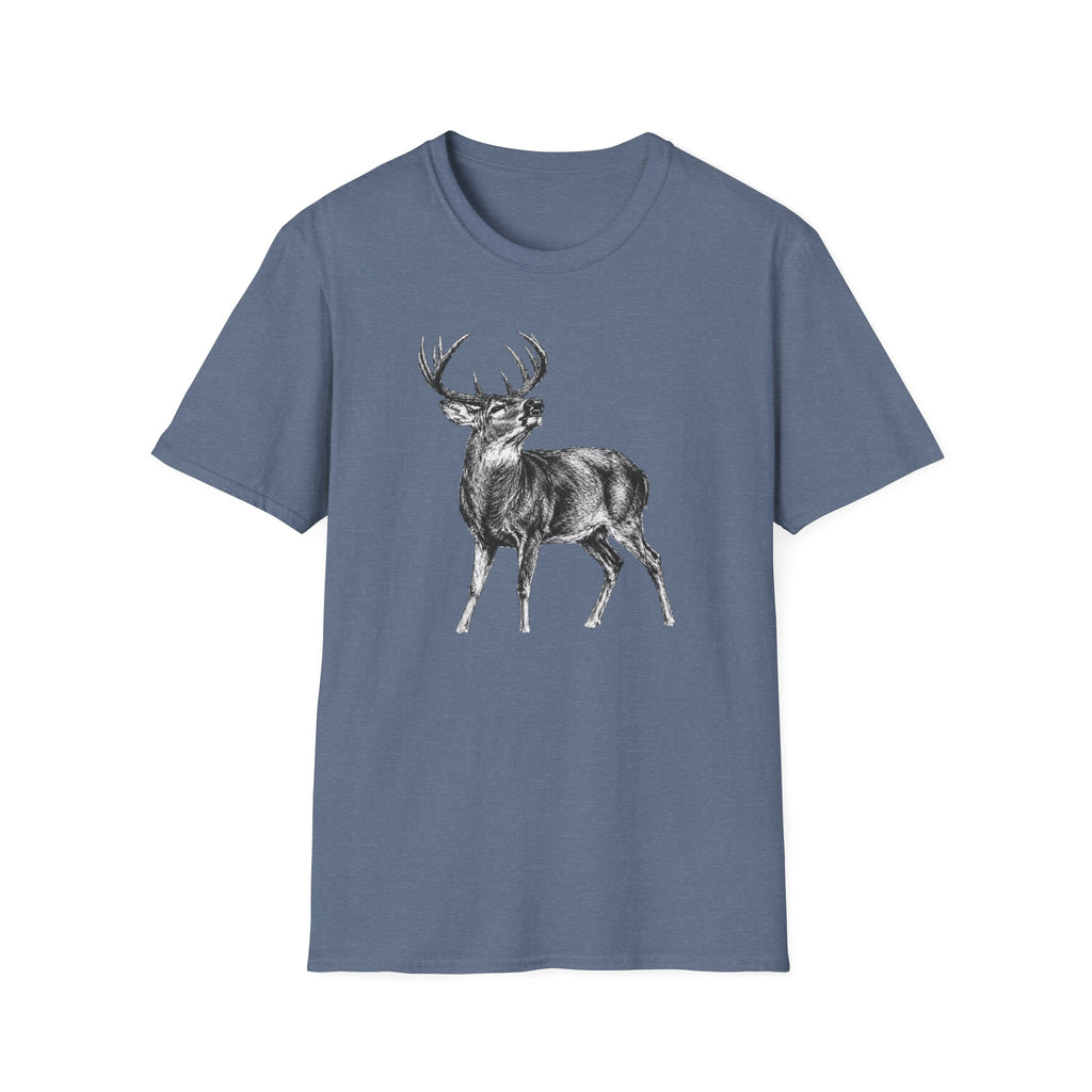 Buck Lip Curl Charcoal‑Shirt
