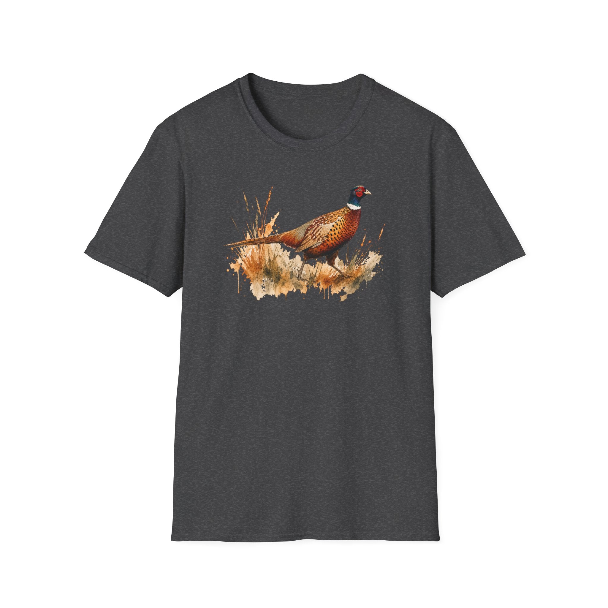 Pheasant Watercolor T‑Shirt