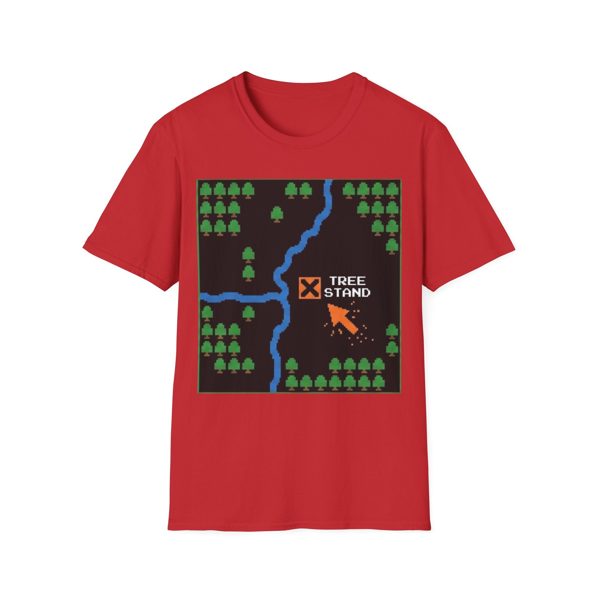 Tree Stand Map T-Shirt