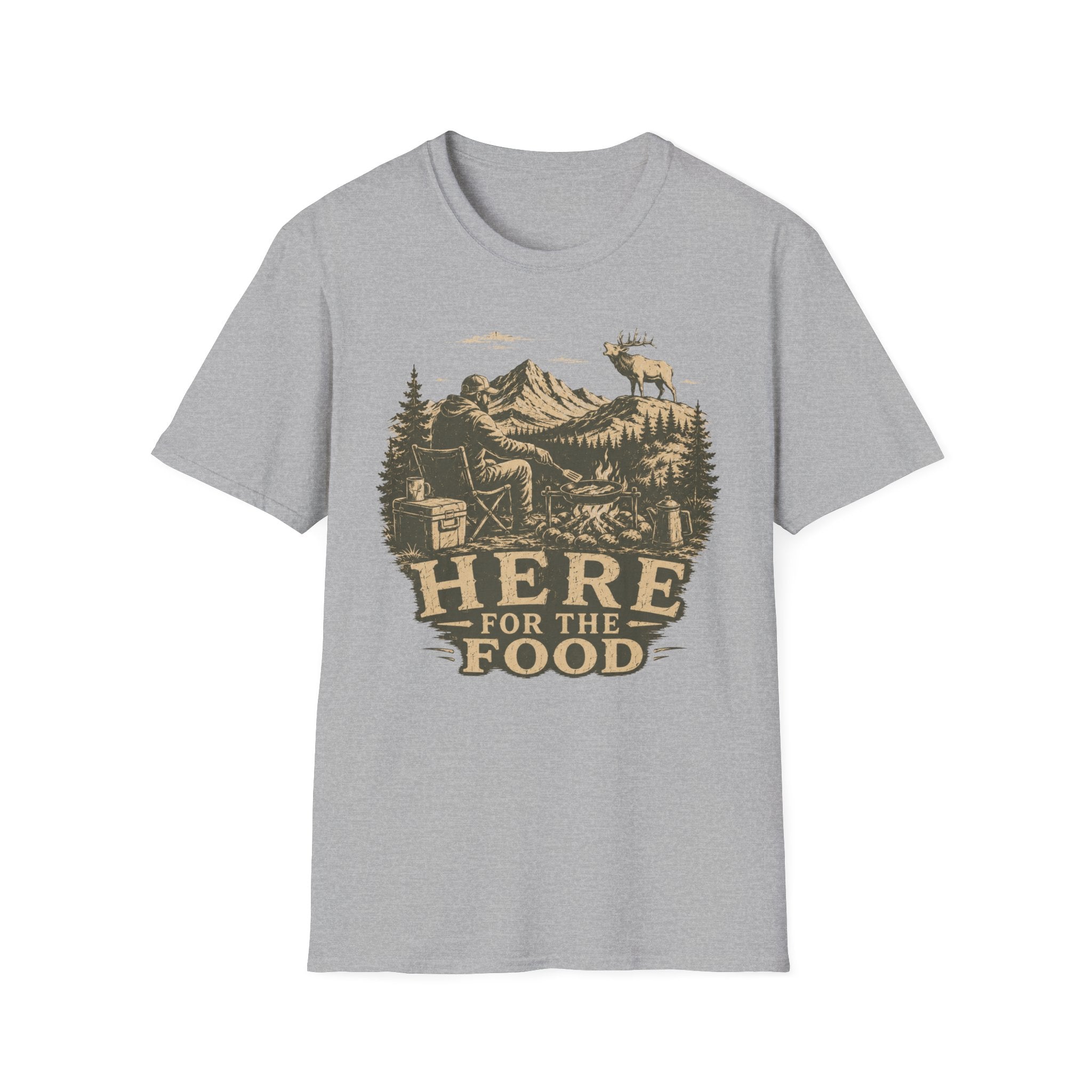 Here for the Food T-Shirt